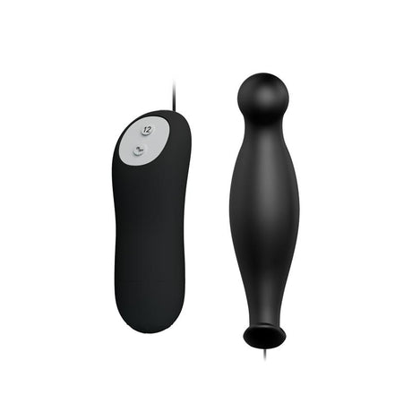 PRETTYLOVE Plug Anal с 12 вибрационни режима – компактен и водоустойчив