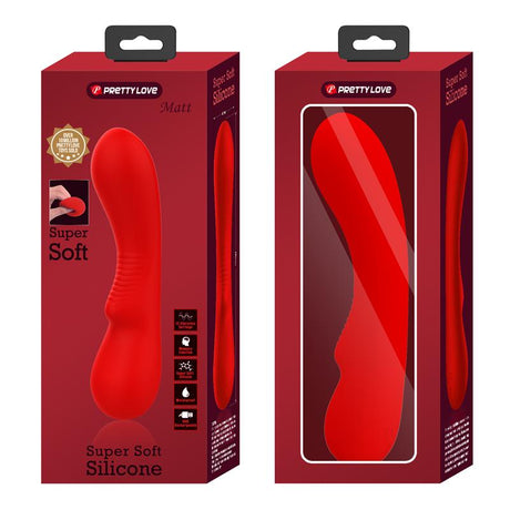 PRETTYLOVE Prescott – водоустойчив вибратор с 12 режима, USB зареждане
