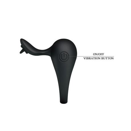 PRETTYLOVE Anillo Vibrador Tonguo – вибриращ пръстен с универсален размер