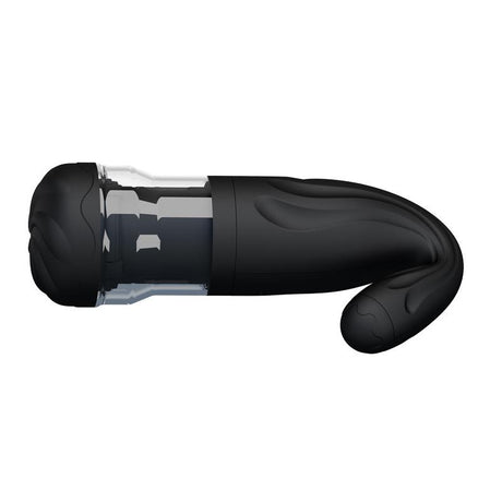 PRETTYLOVE Masturbator Breton Black – автоматичен мастурбатор с 4 ротационни функции