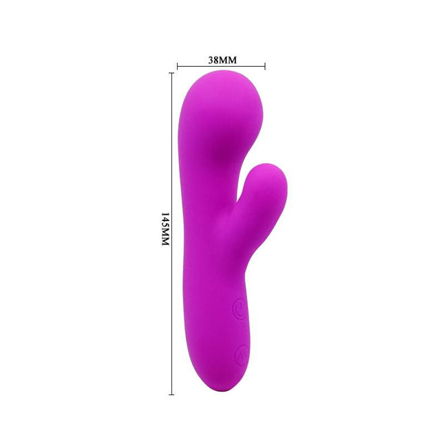 Pretty Love Mini Massager Berger Purple – мощен мини вибратор с 30 функции