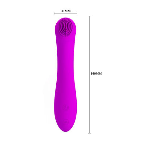 PRETTYLOVE Mini Massager Len Purple – мини вибратор с 30 режима