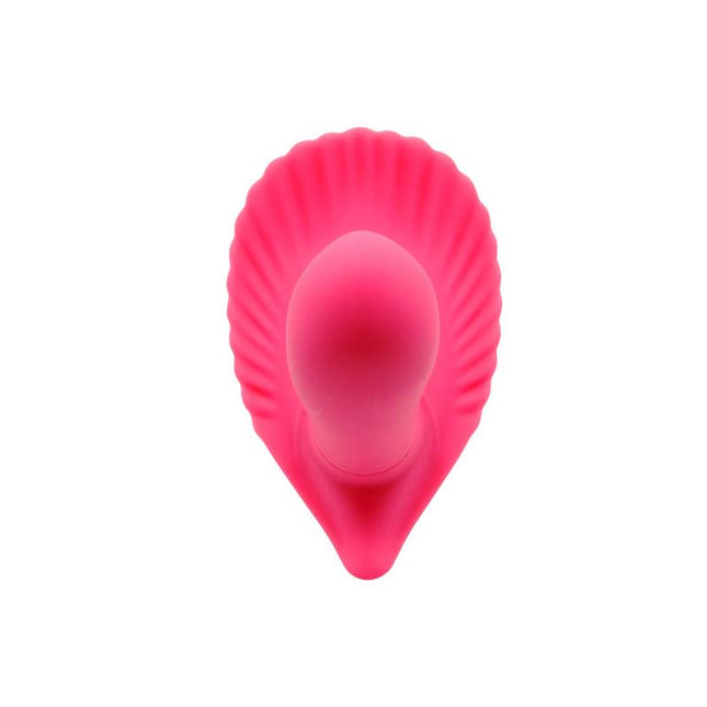 PRETTYLOVE Remote Control Vibe Fancy Clamshell Pink – дистанционен вибратор с 10 режима