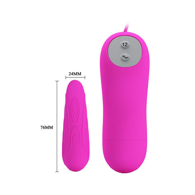 PRETTYLOVE Vibe Archer Pink – мощен вибратор с дистанционно управление