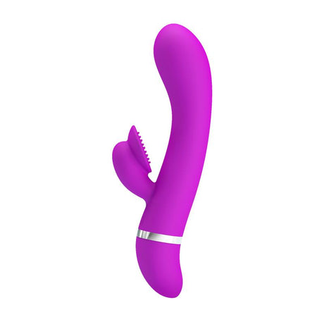 PRETTYLOVE Vibe Bert Purple – вибратор с 30 режима и извит дизайн