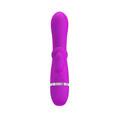 PRETTYLOVE Vibe Bert Purple – вибратор с 30 режима и извит дизайн