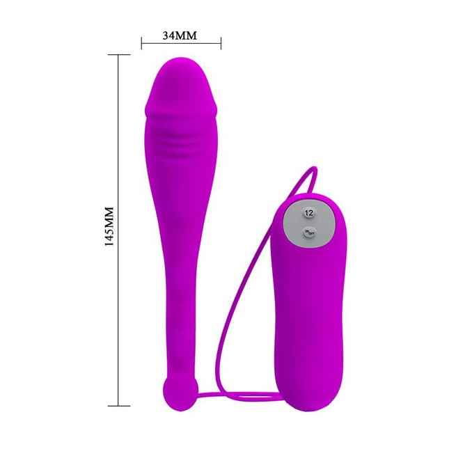 PRETTYLOVE Vibe Jumping Snake Purple – мощен и гъвкав вибратор