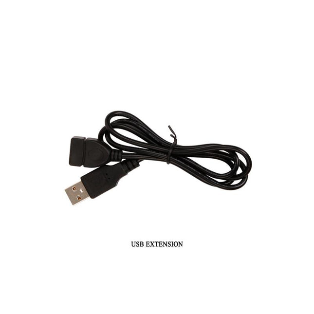 PRETTYLOVE Vibe Luther Pink – USB презареждаем вибратор с 30 режима