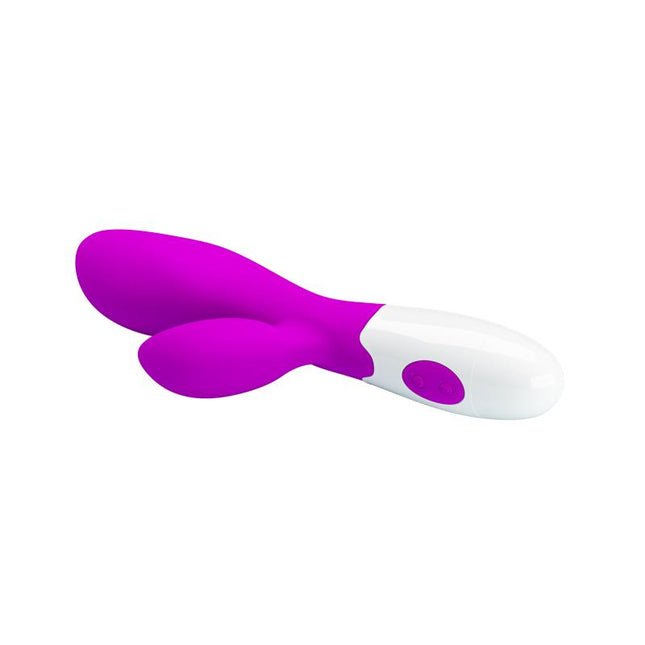 PRETTYLOVE Vibe Newman Purple – вибратор с двойна стимулация и 30 функции