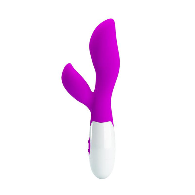PRETTYLOVE Vibe Newman Purple – вибратор с двойна стимулация и 30 функции