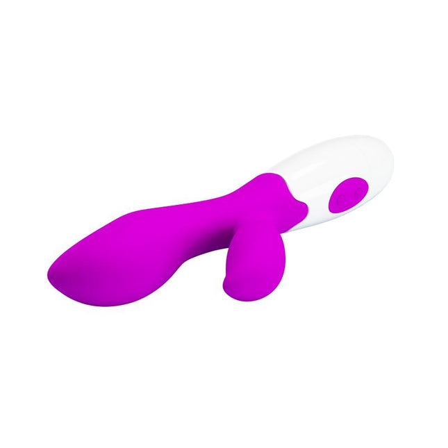PRETTYLOVE Vibe Newman Purple – вибратор с двойна стимулация и 30 функции