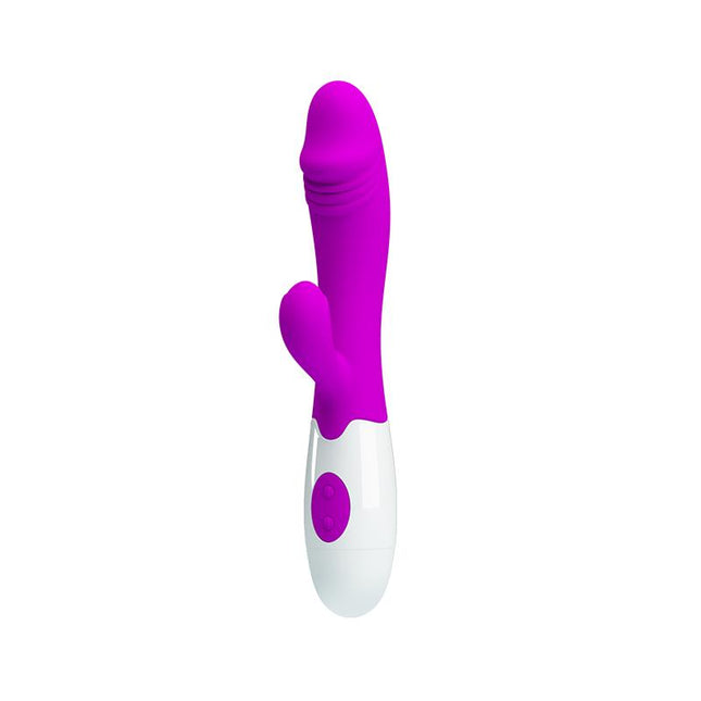 PRETTYLOVE Vibe Snappy Purple – вибратор с 30 режима и мек допир