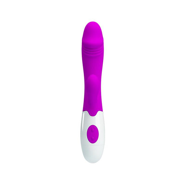 PRETTYLOVE Vibe Snappy Purple – вибратор с 30 режима и мек допир