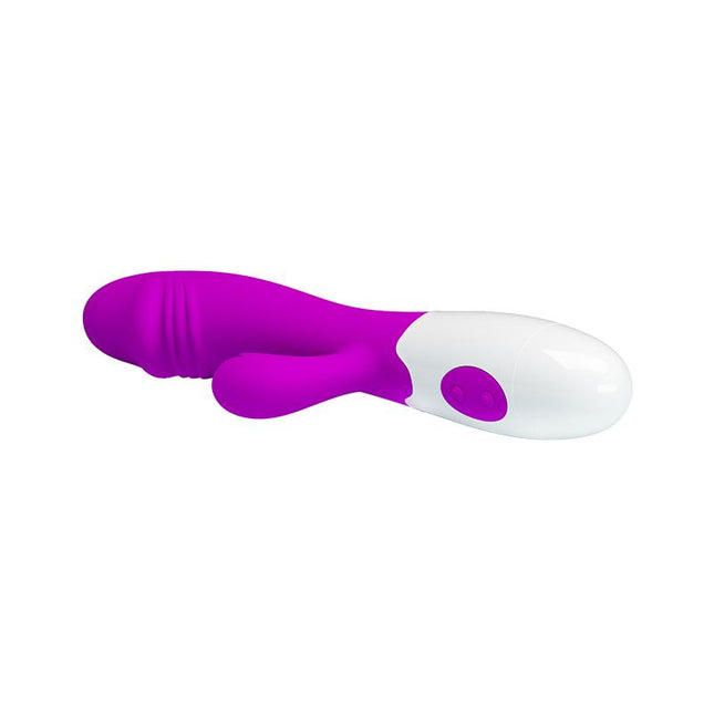 PRETTYLOVE Vibe Snappy Purple – вибратор с 30 режима и мек допир