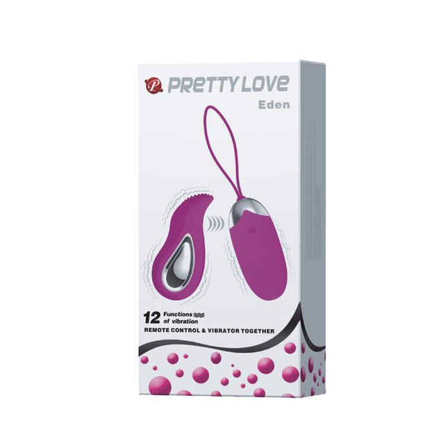 PRETTYLOVE Eden CL40 – дистанционно управляван вибратор с гъвкав дизайн