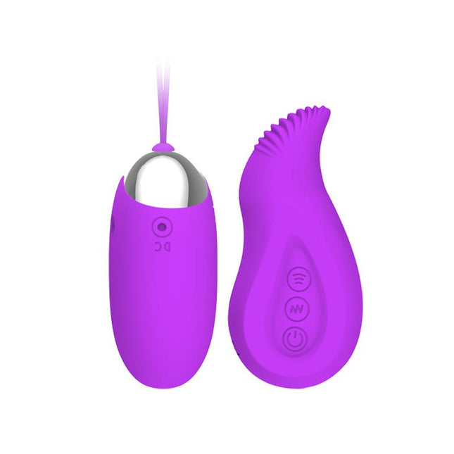 PRETTYLOVE Eden CL40 – дистанционно управляван вибратор с гъвкав дизайн
