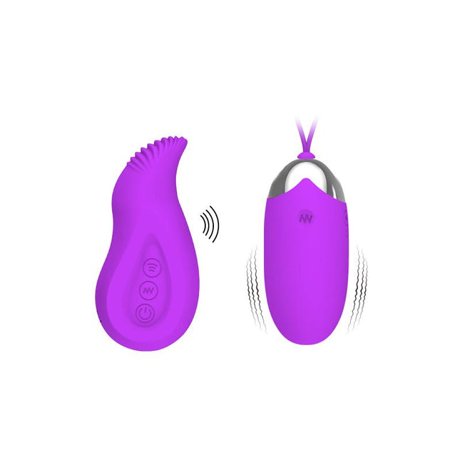 PRETTYLOVE Eden CL40 – дистанционно управляван вибратор с гъвкав дизайн