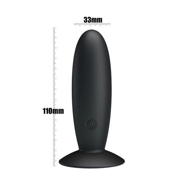 PRETTYLOVE Vibrating Butt Plug – анален стимулатор с 12 вибрационни режима