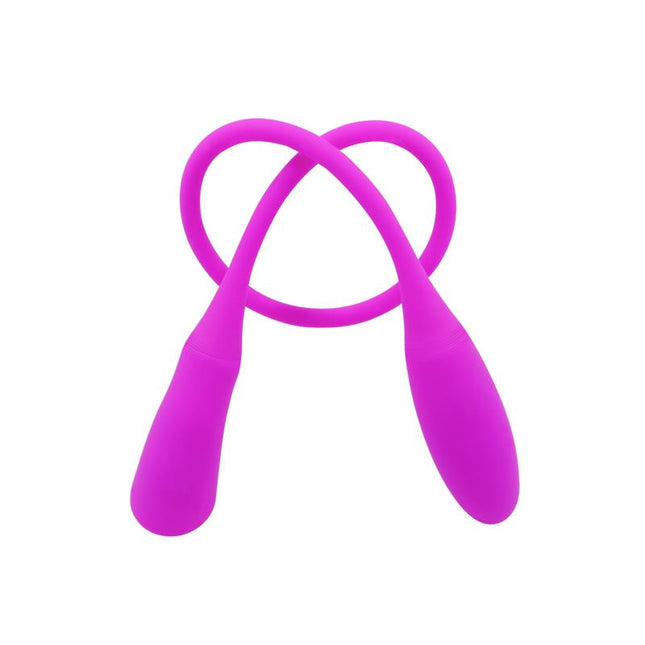 PRETTYLOVE Vibrating Eggs Snaky Pink – двойна вибрация и гъвкав дизайн