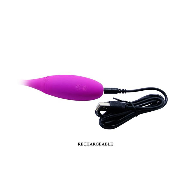 PRETTYLOVE Vibrating Eggs Snaky Pink – двойна вибрация и гъвкав дизайн