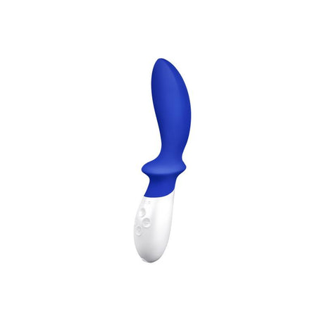 LELO LOKI Federal Blue – водоустойчив анален вибратор с ергономичен дизайн