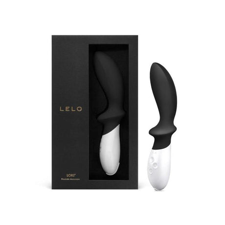 LELO LOKI Obsidian Black – водоустойчив анален стимулатор с 6 режима