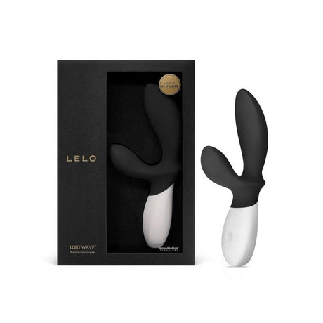LELO LOKI Wave Obsidian Black – водоустойчив анален стимулатор с движение
