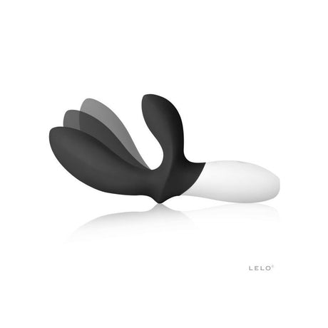 LELO LOKI Wave Obsidian Black – водоустойчив анален стимулатор с движение