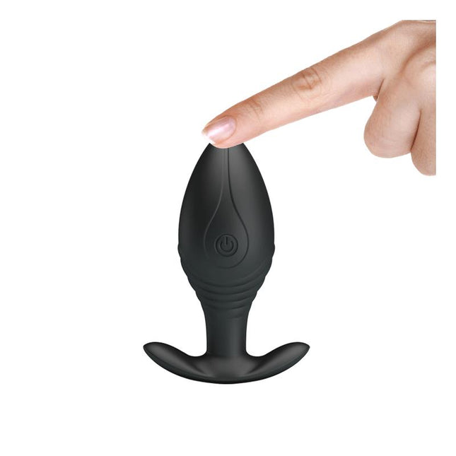 PRETTYLOVE Regina Royal – анален плъг с дистанционно и USB зарядно
