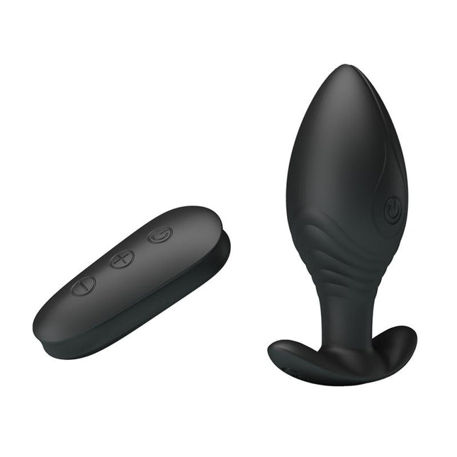 PRETTYLOVE Regina Royal – анален плъг с дистанционно и USB зарядно