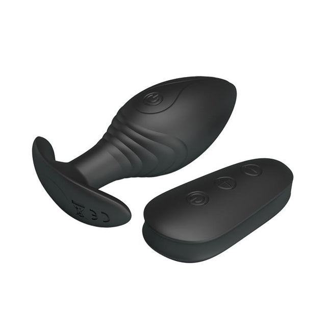 PRETTYLOVE Regina Royal – анален плъг с дистанционно и USB зарядно