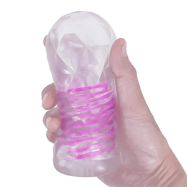 PRETTYLOVE Reusable Male Masturbator – компактен и многократен стимулатор