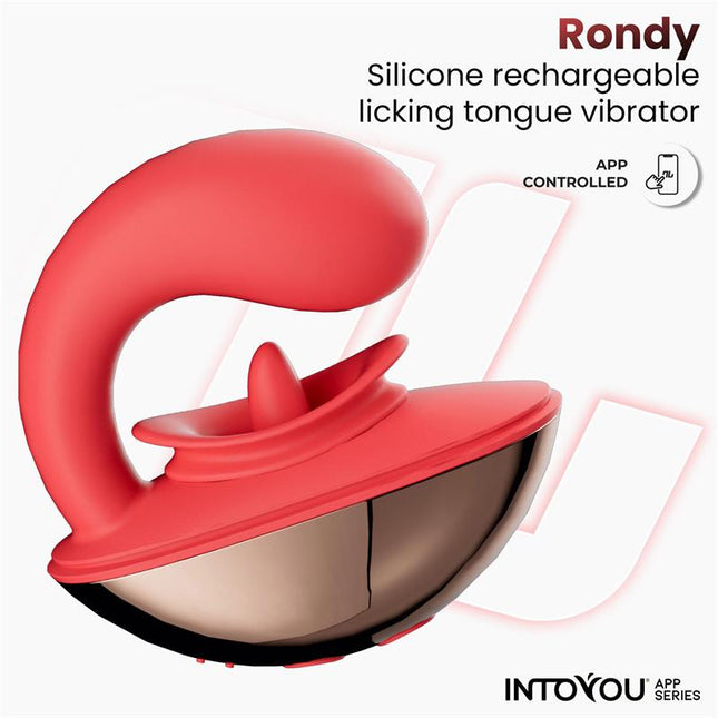 Rondy от Intoyou® App Series – Двоен стимулатор с апликация и дискретен дизайн