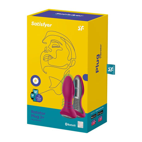 Satisfyer Rotator Plug 2+ – Анална тапа с ротации и приложение