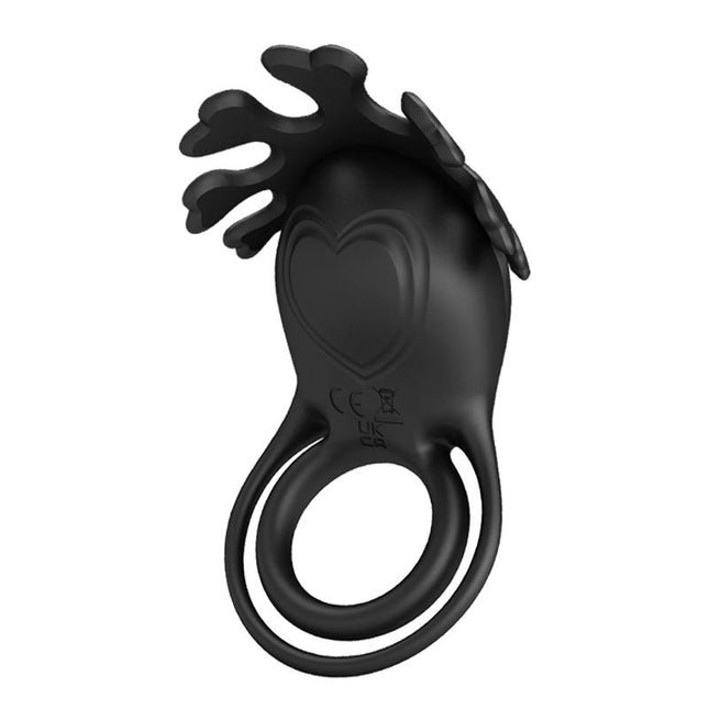 PRETTYLOVE Ruben – вибриращ пенис пръстен с USB зареждане