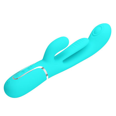 PRETTYLOVE Shania Tripple Rabbit – вибратор с 7 нива на вибрация и уникална текстура