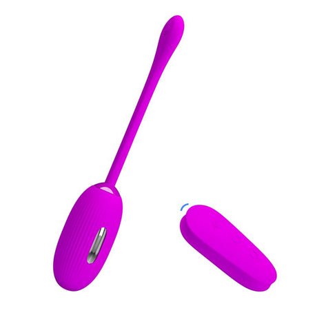 PRETTYLOVE Shock Fun – вибриращо яйце с електрошок и дистанционно