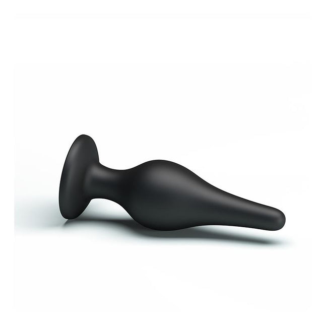 PRETTYLOVE Silicone Butt Plug 14 см – анален плъг с вакуумна основа