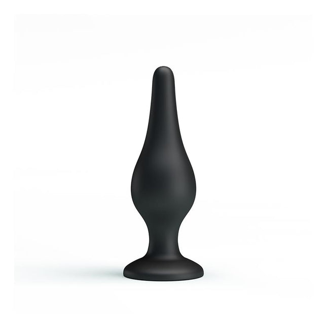 PRETTYLOVE Silicone Butt Plug 14 см – анален плъг с вакуумна основа