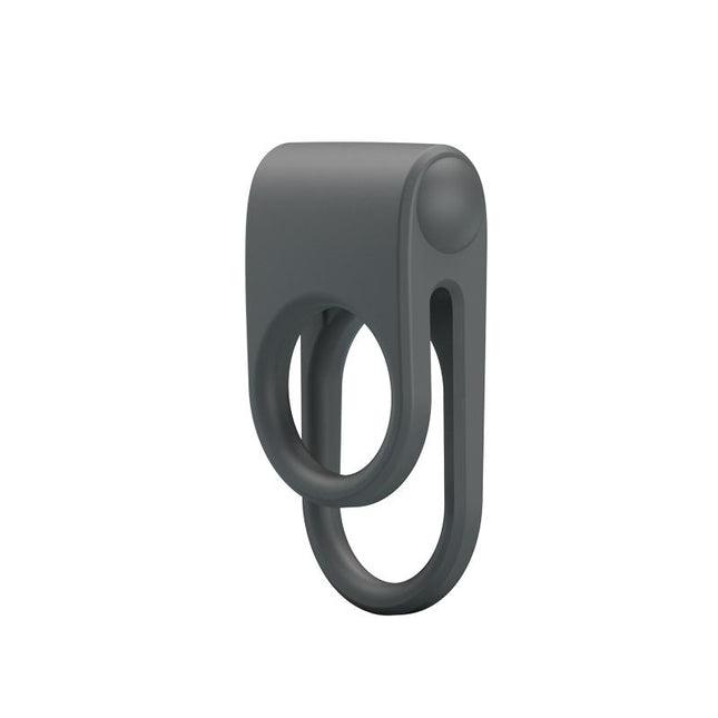PRETTYLOVE Silicone Ring Julie – вибриращ пръстен за комфорт и удоволствие