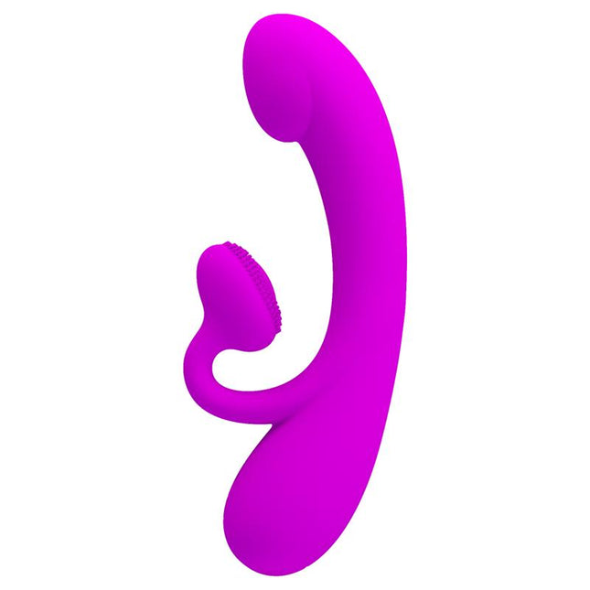 PRETTYLOVE Sincere Vibrator Full Cover – водоустойчив Rabbit вибратор с 10 режима