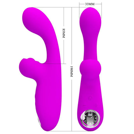 PRETTYLOVE Skylar Bunny – мултифункционален вибратор с 10 режима