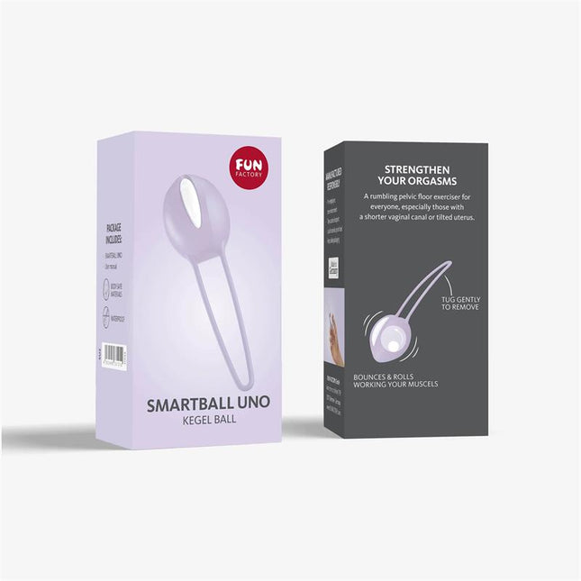 Smartball uno Kegel Ball White/Pastel Lilac