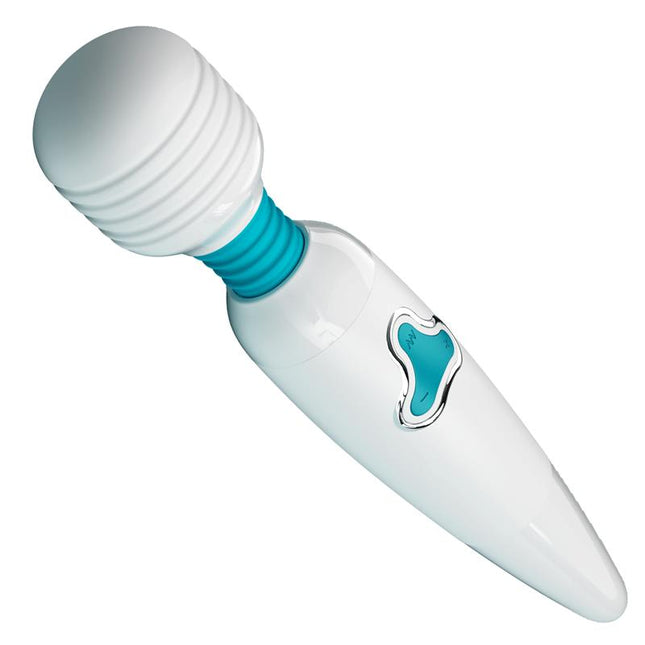 PRETTYLOVE Stavros Wand White – мощен вибратор с гъвкава глава