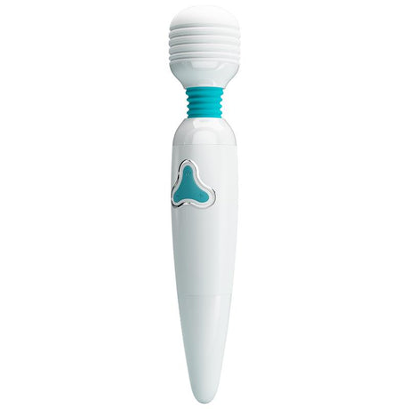 PRETTYLOVE Stavros Wand White – мощен вибратор с гъвкава глава