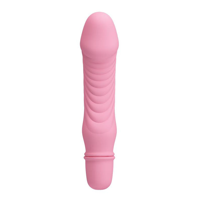PRETTYLOVE Stev Soft Pink – вибратор с 10 режима и специална форма