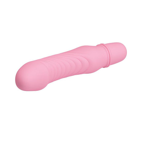 PRETTYLOVE Stev Soft Pink – вибратор с 10 режима и специална форма