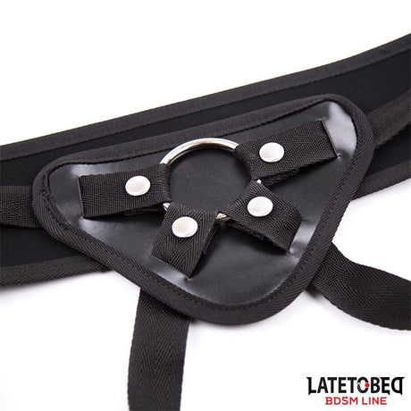 Strap-On Harness Wide Belt Adjustable