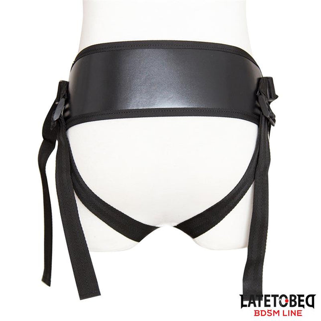 Strap-On Harness Wide Belt Adjustable