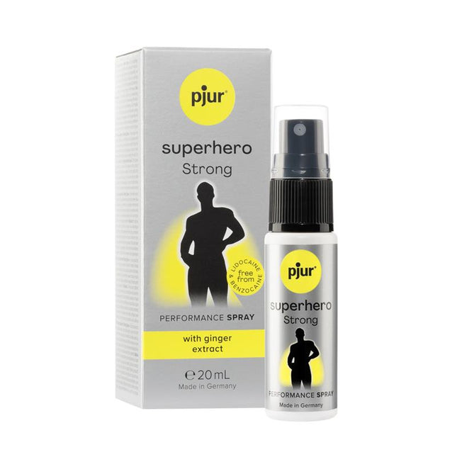 PJUR Superhero Strong 20 ml – дълготраен стимулатор с джинджифил